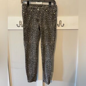 J. McLaughlin Animal Print Jeans